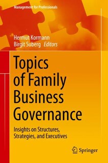 Front cover_Topics Of Family Business Governance