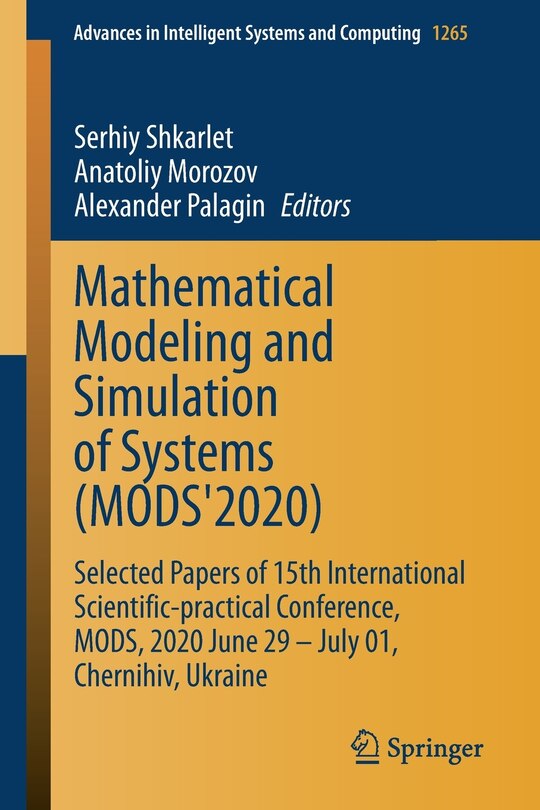Couverture_Mathematical Modeling and Simulation of Systems (MODS'2020