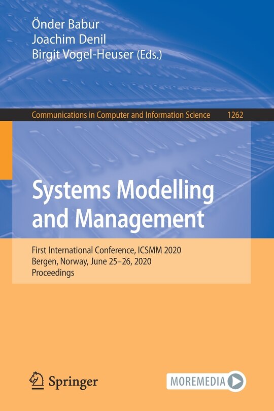 Front cover_Systems Modelling And Management
