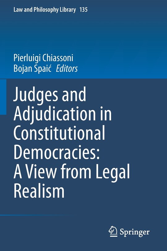 Couverture_Judges And Adjudication In Constitutional Democracies