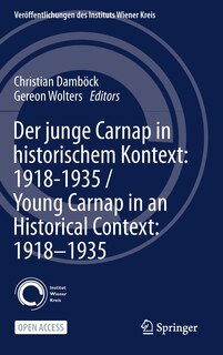 Front cover_Der Junge Carnap In Historischem Kontext