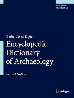Couverture_Encyclopedic Dictionary Of Archaeology