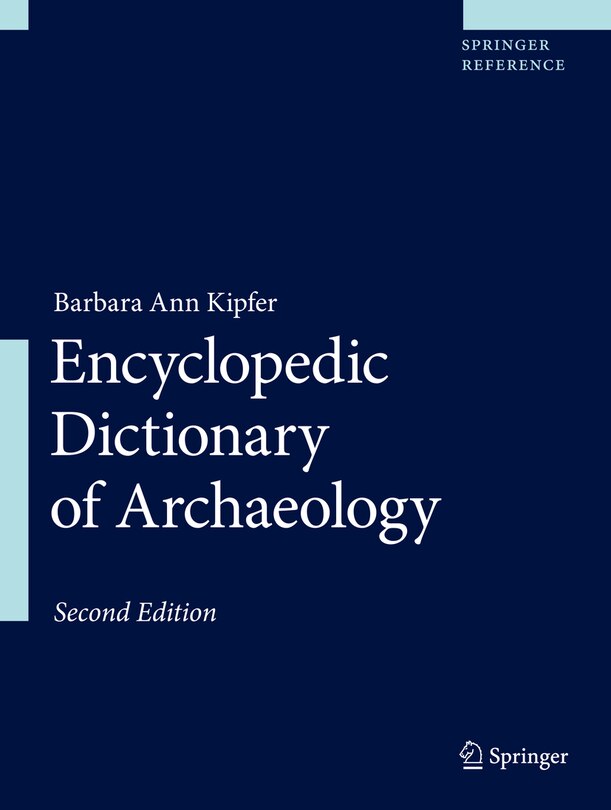 Couverture_Encyclopedic Dictionary Of Archaeology