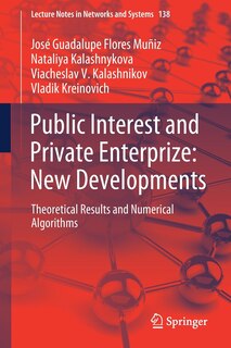 Front cover_Public Interest And Private Enterprize