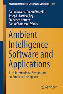 Front cover_Ambient Intelligence - Software And Applications