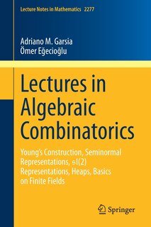 Front cover_Lectures in Algebraic Combinatorics