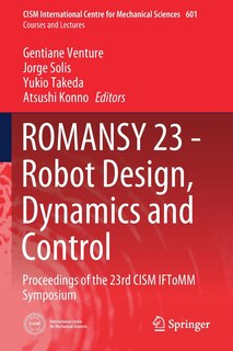 Couverture_Romansy 23 - Robot Design, Dynamics And Control
