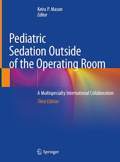 Front cover_Pediatric Sedation Outside Of The Operating Room