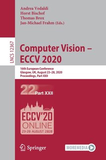 Couverture_Computer Vision - Eccv 2020