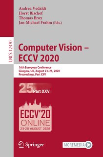 Front cover_Computer Vision - Eccv 2020