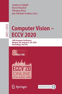 Front cover_Computer Vision - Eccv 2020