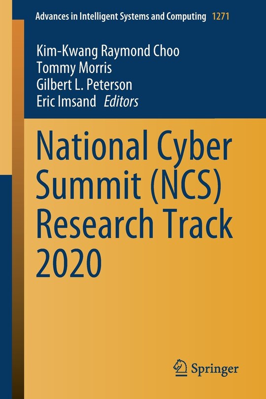Front cover_National Cyber Summit (ncs) Research Track 2020