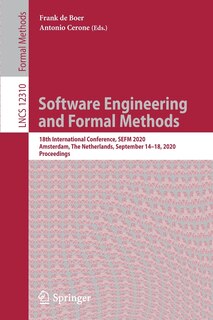 Front cover_Software Engineering and Formal Methods