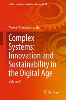 Couverture_Complex Systems