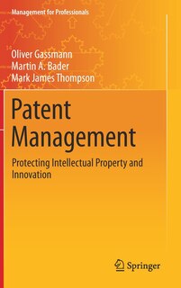 Front cover_Patent Management