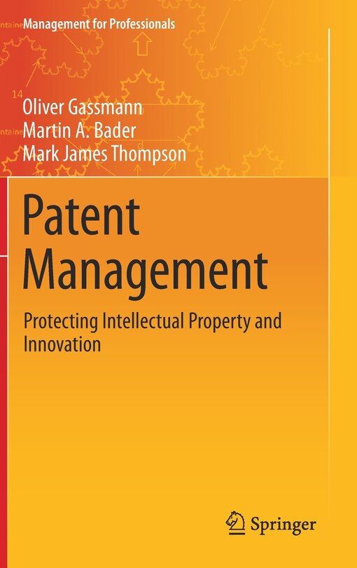 Front cover_Patent Management