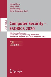 Front cover_Computer Security - ESORICS 2020