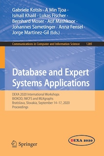 Front cover_Database and Expert Systems Applications