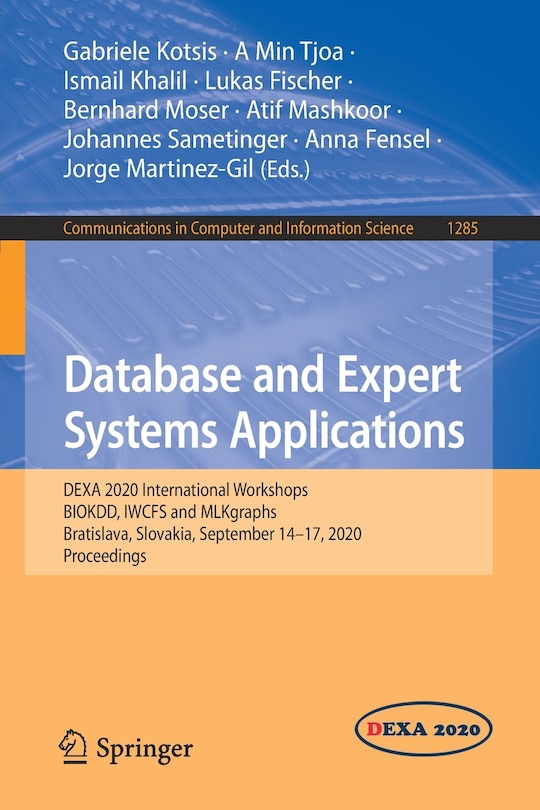 Front cover_Database and Expert Systems Applications