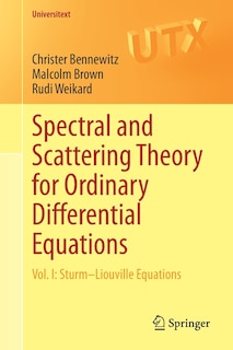 Couverture_Spectral And Scattering Theory For Ordinary Differential Equations