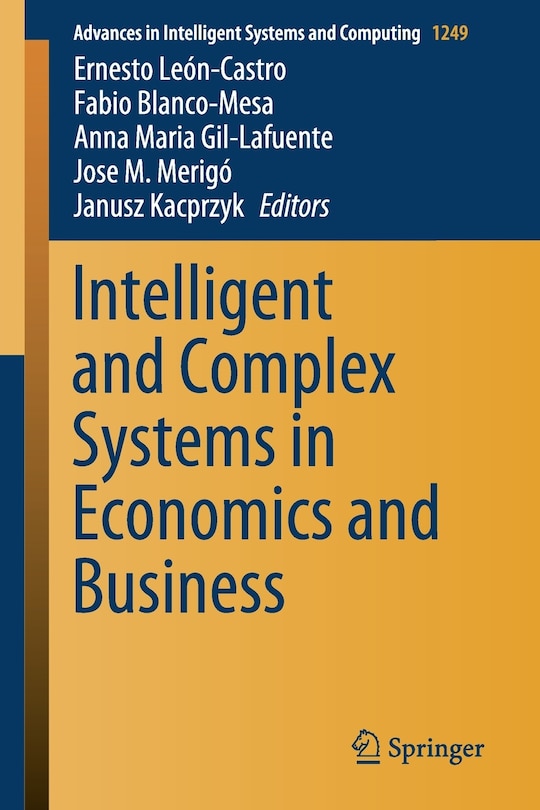 Front cover_Intelligent And Complex Systems In Economics And Business