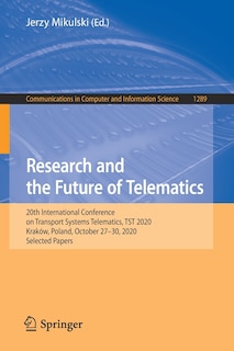 Couverture_Research and the Future of Telematics