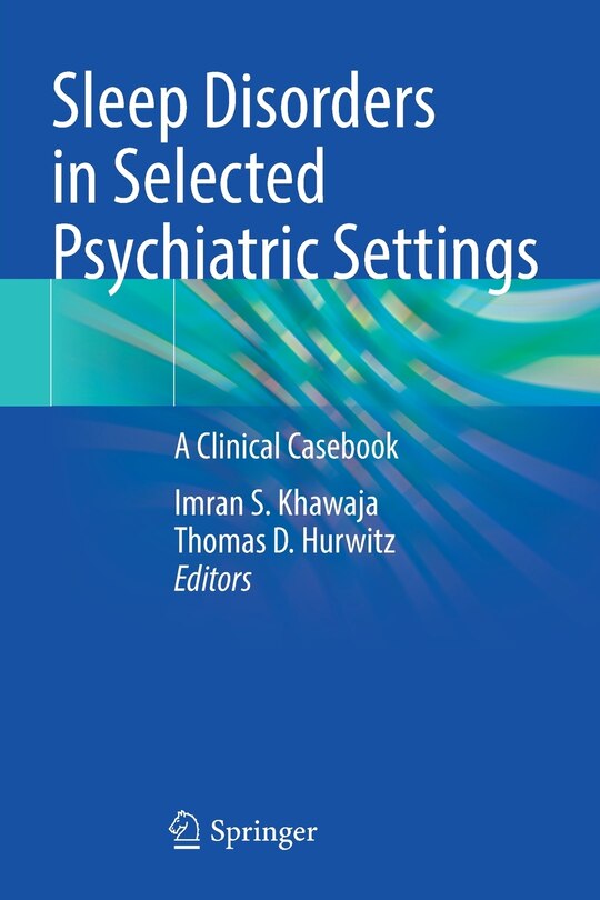 Front cover_Sleep Disorders In Selected Psychiatric Settings