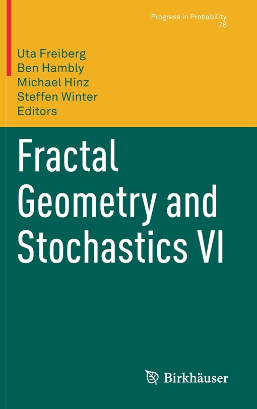 Front cover_Fractal Geometry And Stochastics Vi
