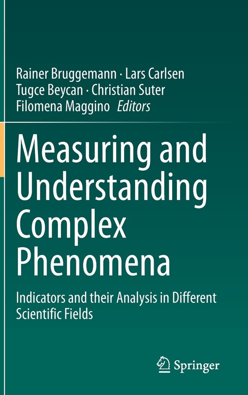 Front cover_Measuring And Understanding Complex Phenomena