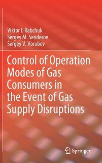 Front cover_Control Of Operation Modes Of Gas Consumers In The Event Of Gas Supply Disruptions
