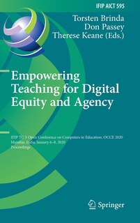 Front cover_Empowering Teaching for Digital Equity and Agency