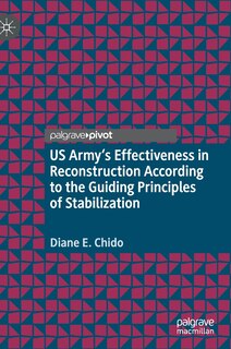 Front cover_Us Army's Effectiveness In Reconstruction According To The Guiding Principles Of Stabilization