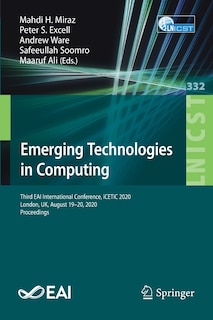 Front cover_Emerging Technologies In Computing