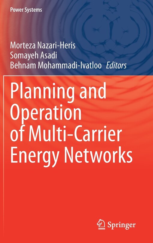 Couverture_Planning And Operation Of Multi-carrier Energy Networks
