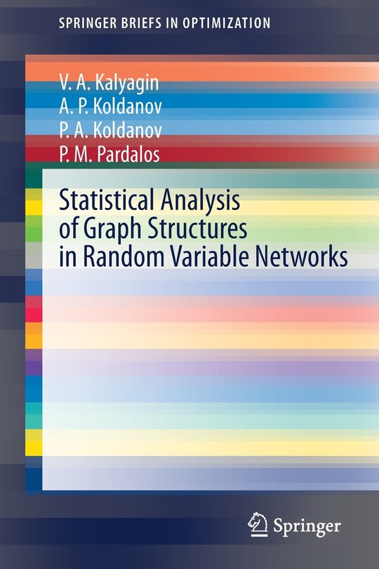 Front cover_Statistical Analysis Of Graph Structures In Random Variable Networks