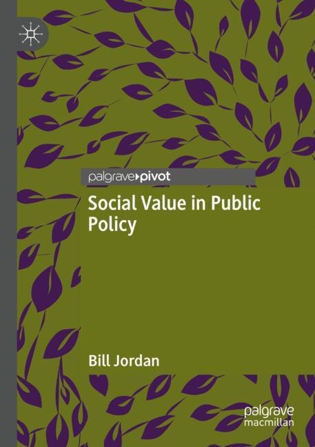 Couverture_Social Value In Public Policy