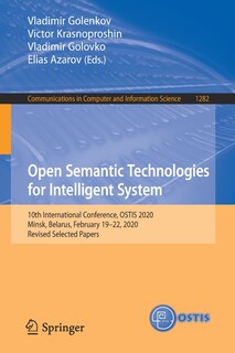Couverture_Open Semantic Technologies for Intelligent System