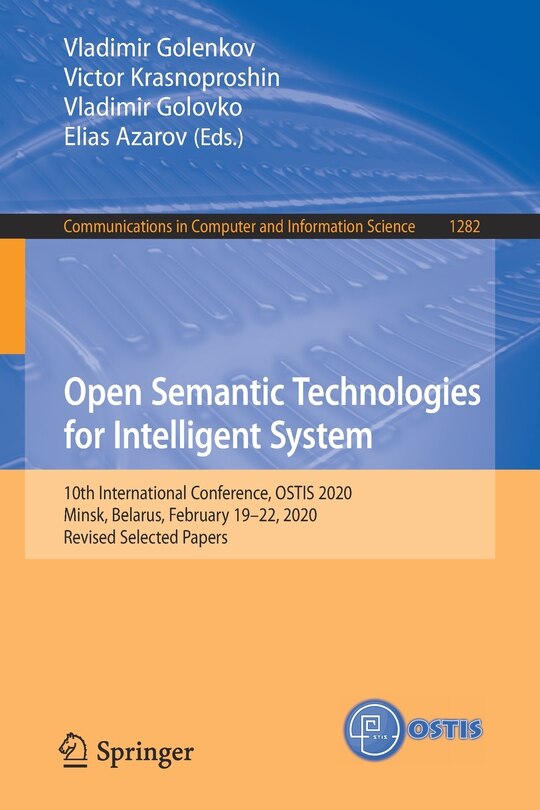 Couverture_Open Semantic Technologies for Intelligent System