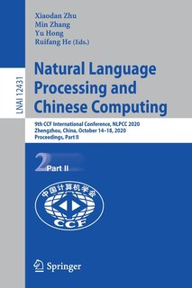 Front cover_Natural Language Processing and Chinese Computing