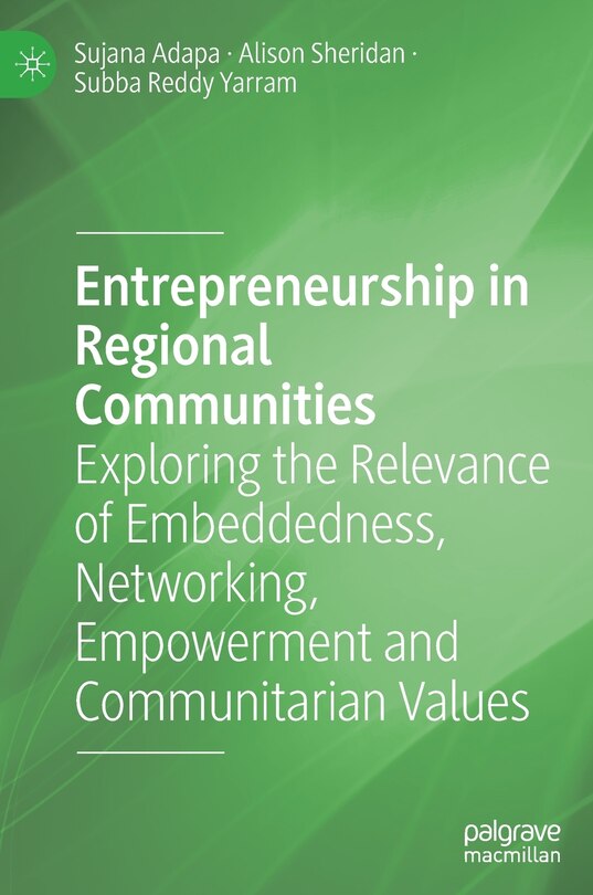 Couverture_Entrepreneurship In Regional Communities