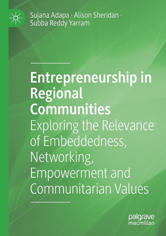 Couverture_Entrepreneurship in Regional Communities