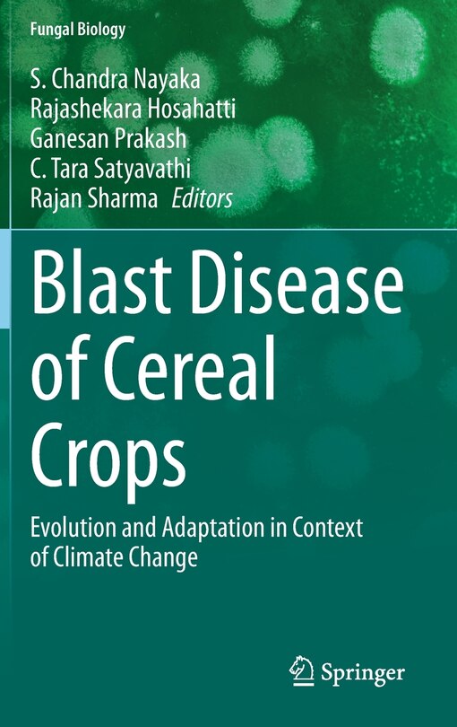 Couverture_Blast Disease Of Cereal Crops