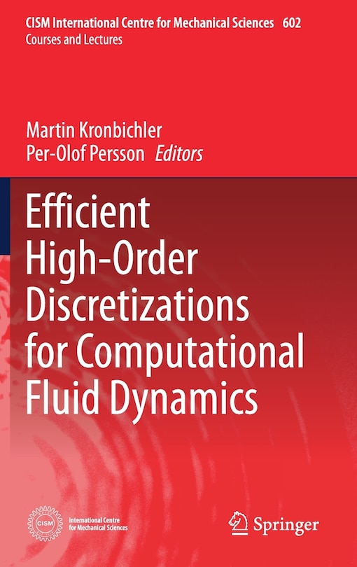 Front cover_Efficient High-order Discretizations For Computational Fluid Dynamics