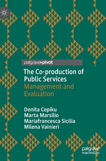 Couverture_The Co-production of Public Services