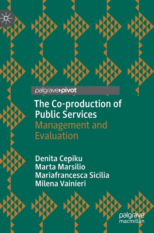 Couverture_The Co-production of Public Services