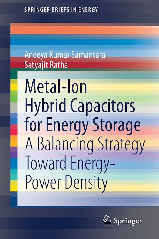 Couverture_Metal-ion Hybrid Capacitors For Energy Storage