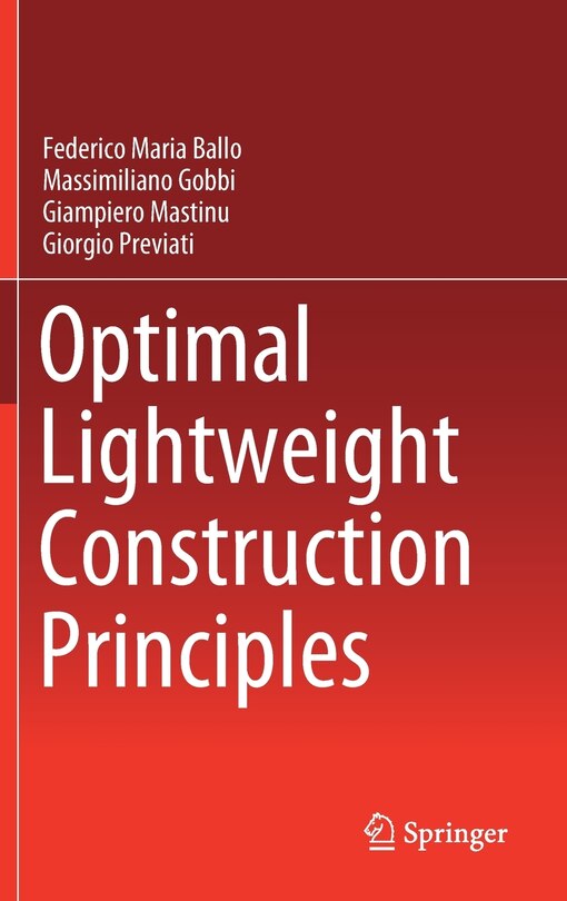 Front cover_Optimal Lightweight Construction Principles
