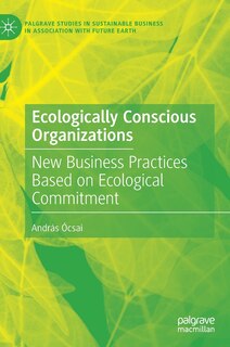 Couverture_Ecologically Conscious Organizations
