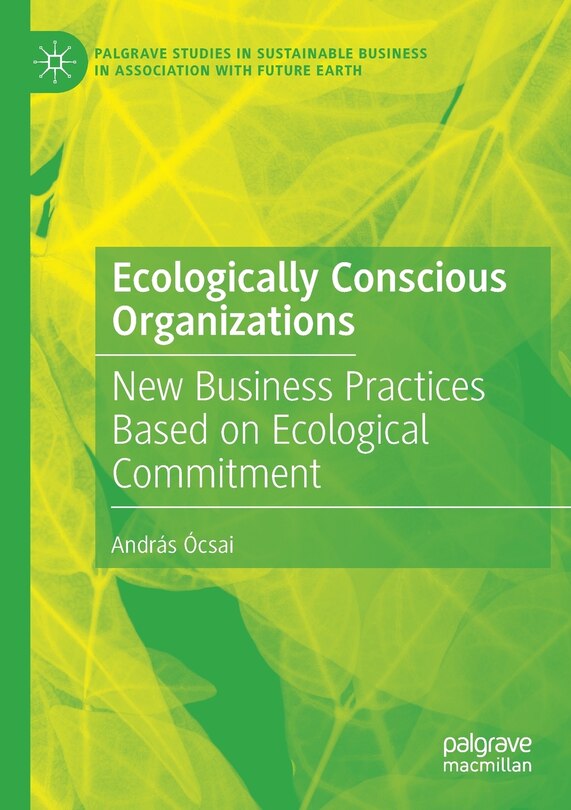 Front cover_Ecologically Conscious Organizations