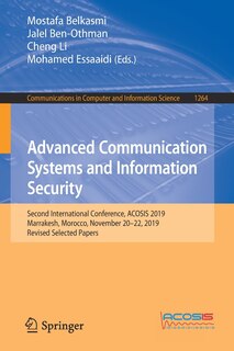 Front cover_Advanced Communication Systems and Information Security